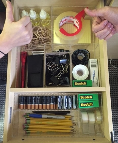 custom desk drawer organizer