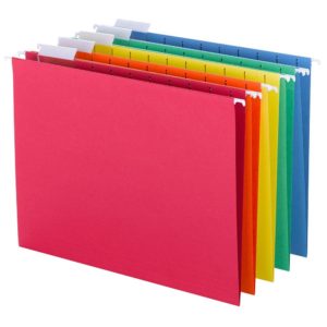 how to use hanging file folders to organize your office