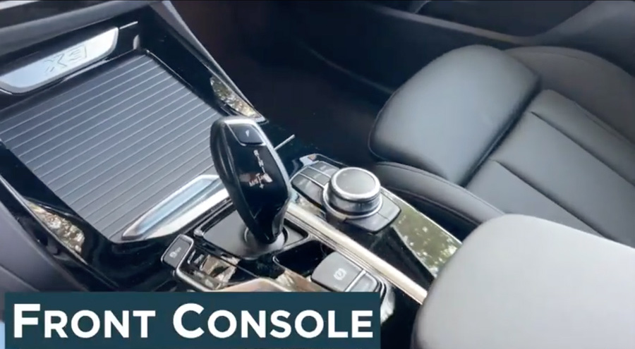 Organizing your car front console