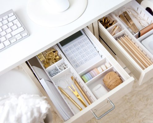 Organizing Your Desk for Success, starting with these Desk drawer organizers