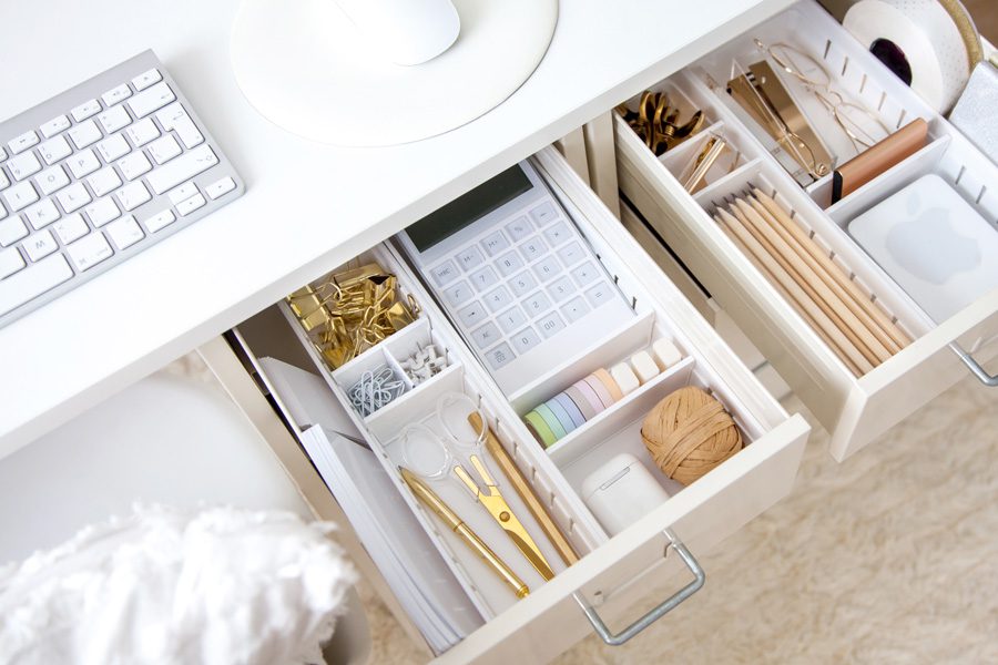 Organizing Your Desk for Success, starting with these Desk drawer organizers