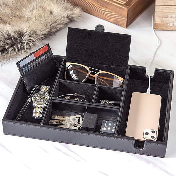 Closet Valet Shelf Tray from Cary Prince Organizing Holiday Gift Guide