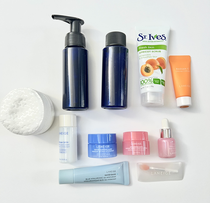 Toiletry Bag Face products