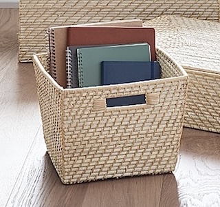 Pottery Barn Kids Quinn Storage Basket for your study space