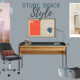 Cary Prince Organizing Styles Your Study Space showing different desk settings